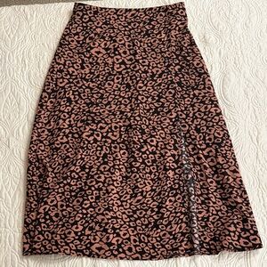 SHEIN Leopard Pencil Skirt